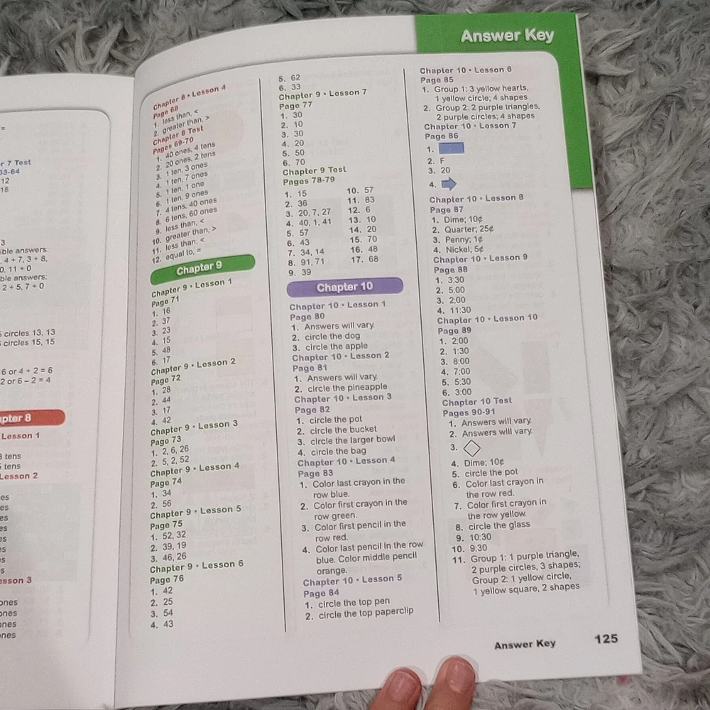 Math Book for Kids With Answer Key - Picture 4 of 5